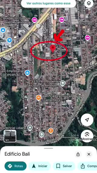 Apartamento mobiliado com 2 quartos em Belém